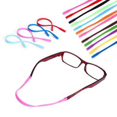 Sports Cord High Elastic Anti Slip Sunglasses String Ropes Silicone Eyeglasses Straps Glasses Chain