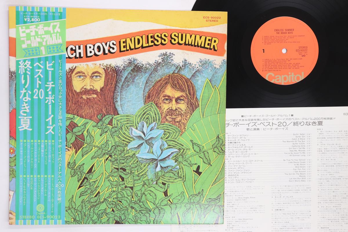 

LP Record BEACH BOYS Endless Summer ECS90022 CAPITOL 1975 Japan Obi Rock Used