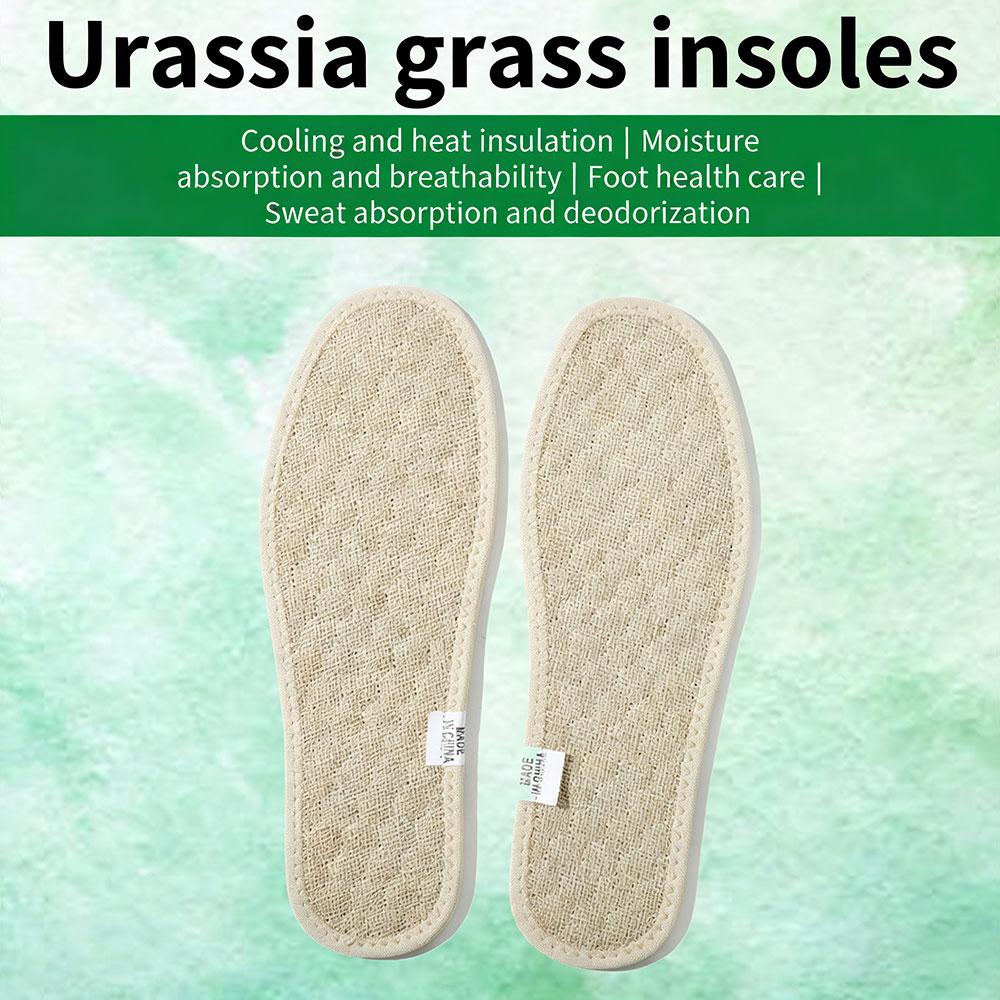 Natürliche Pflanzen-Einlegesohlen Atmungsaktiv Geruchlos Warm Sommer Schuhpolster Für Männer Und Frauen