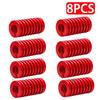 Car Gas Struts Spring Shocks Red Auxiliary Spring 1/2/4/8PCS For Rear Trunk Tailgate Damper Strut Bars Spiral Stamping