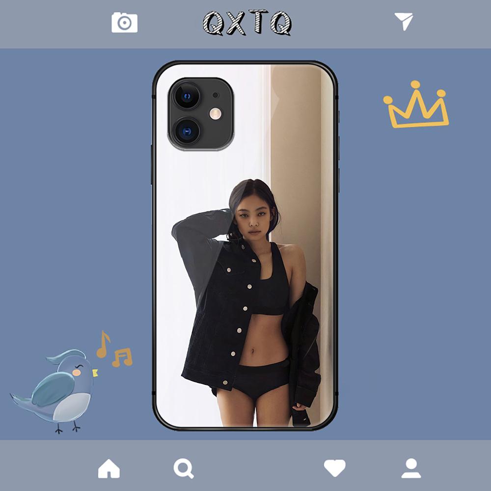 Jennie Kim Kpop Korean Case For iPhone Samsung Galaxy Redmi Note S 17 16 15 14 13 20 24 25 54 Pro Max Ultra Fe Tempered Glass Cover