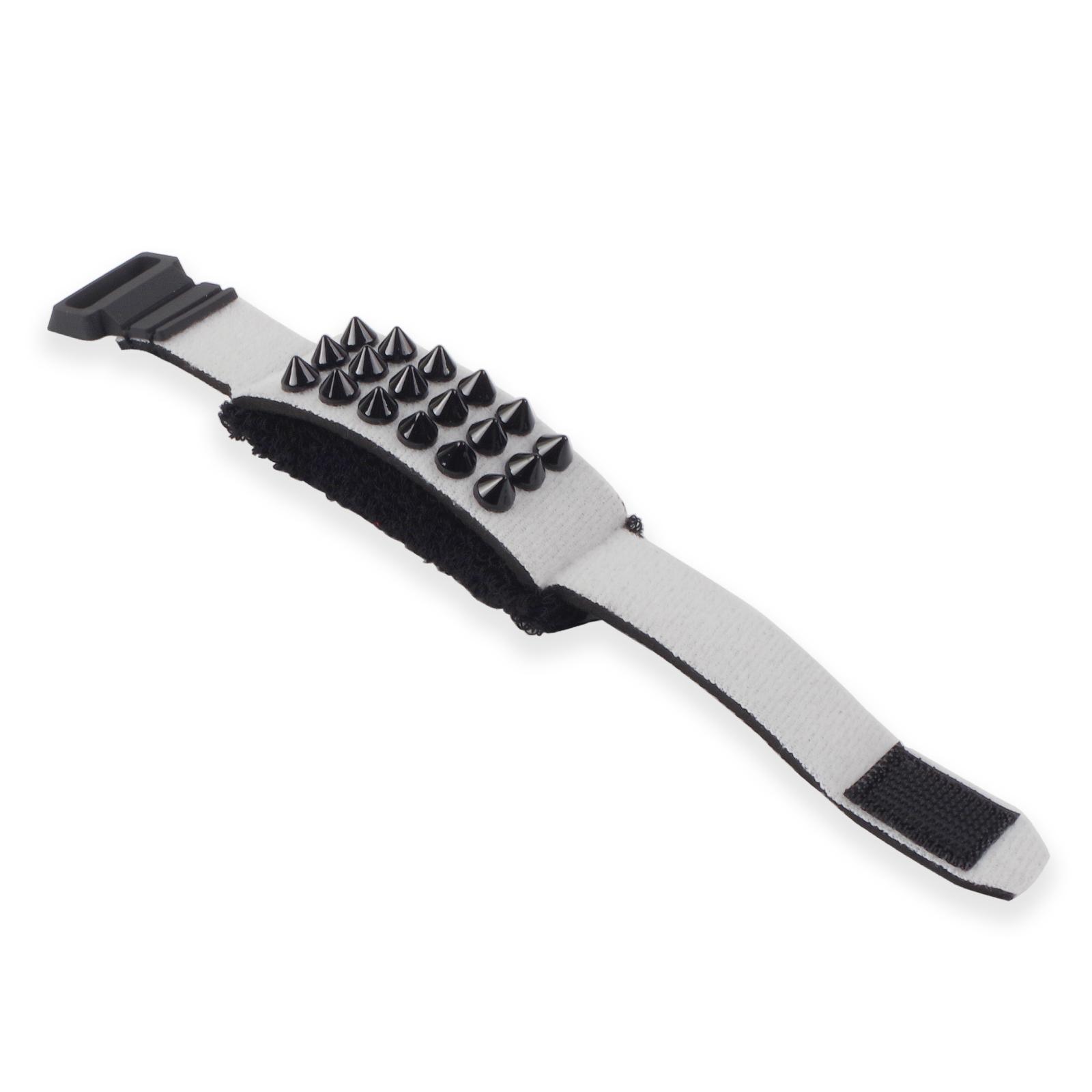 Corde de guitare muette de 19cm, équipement de guitare/basse, enveloppe de sourdine, Style Punk, amortisseur de cordes blanc