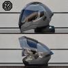 ORZ Personalised Motorcycle Full Face Helmet Men Women Fashion Dual Lens Helmets Motocross Racing Modular Flip Up Casco Moto