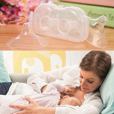 2/4 Pezzi Copertura in Silicone Riutilizzabile Protezione per Capezzoli Maternità Scudo per Allattamento al Seno