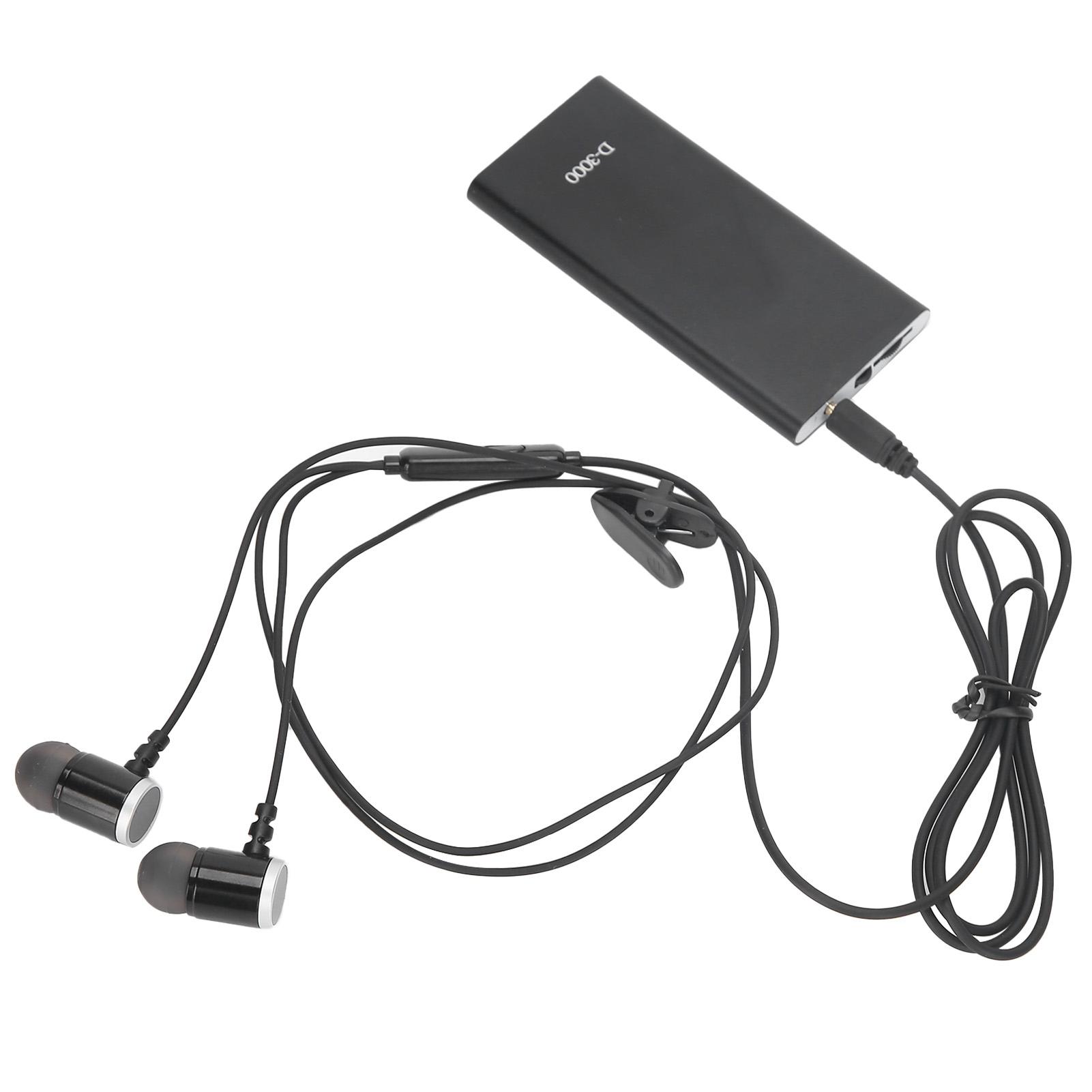 

D3000 Цифровой усилитель звука для слуха Устройство улучшения голоса Шумоподавление с наушниками