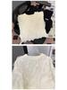 2024 Women's Solid Color Tassel Sweater - Loose, Soft Knit for Autumn/Winter