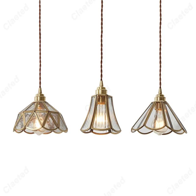 Vintage LED Pendant Light E27 Hallway Living Room Bar Counter Dining Room Minimalist Lighting Atmosphere Bedroom Bedside Lamp