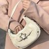 Capacity Makeup Lipstick Bags Star Korean Purse Wallets Women Shoulder Bags Y2k Style Handbags