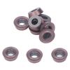10Pcs Carbide Turning Inserts Indexable Coated for Wood Milling CNC Lathe Tools RDMT0802MOTN