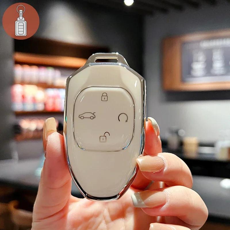 Tpu Car Key Cover Smart Remote Fobs Case Protector Auto Accessories For Gac Motor Gn8 Trumpchi Empow J15 J16 Gs8