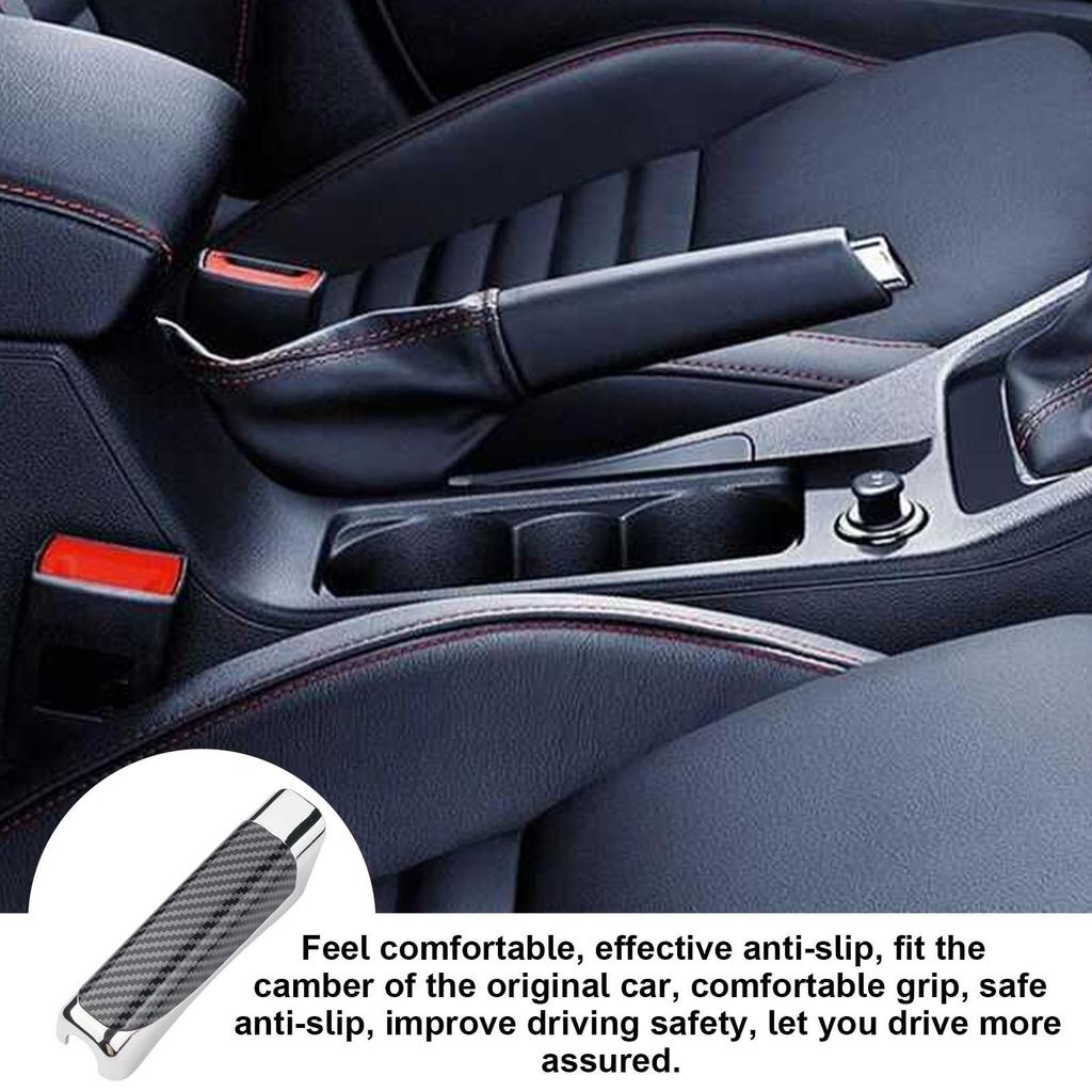 Car Handbrake Cover - Universal Car Handbrake Cover, Anti-Scratch, Anti-Slip E-Brake Sleeve for Increased