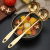 Stainless Steel Soup Spoon Colander Anti Scald Kitchen Tableware Cooking Utensils  Catering