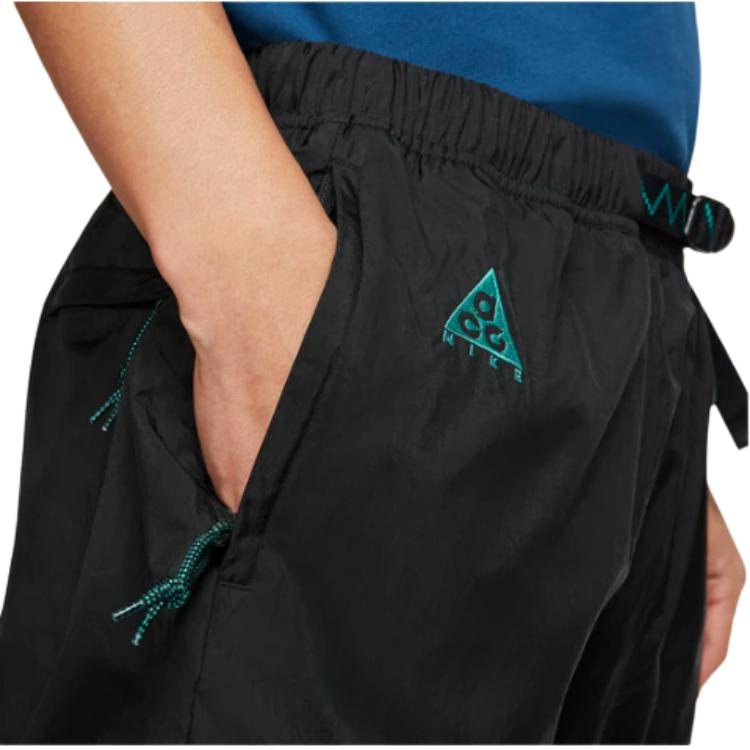 Nike Solid Color Triangle Logo Relaxed Shorts Men Shorts Black CT2953-010