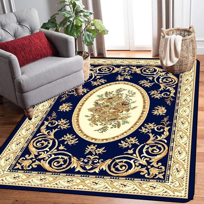 Large Size Large Carpet Raditional Oriental Vintage Area Rug Nordic Floor Mats European Door Area Old Printed Carpet Modern