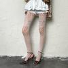 High Street Goth Punk Fishnet Stockings Women Sexy Hollow Out Pantyhose Exotic Subculture Gothic Lolita Y2k JK Slim Mesh Tights
