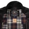 Honda x KUSHITANI Leather Size Jacket, Black, M, 0SYEG-53F-KM