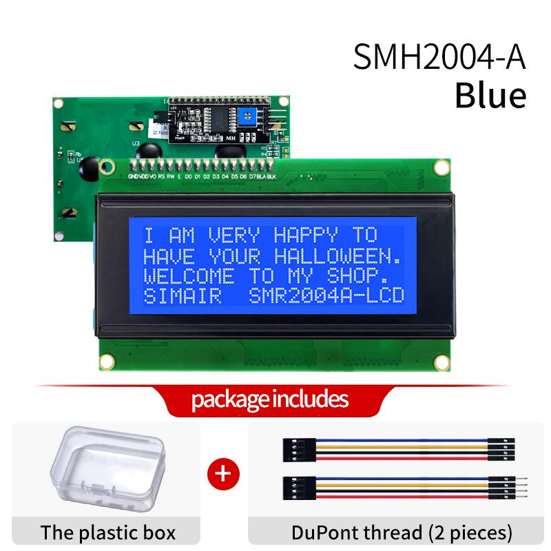 20x04 IIC Serial Dot Matrix LCD Module with Dupont Wire, English & Japanese Characters