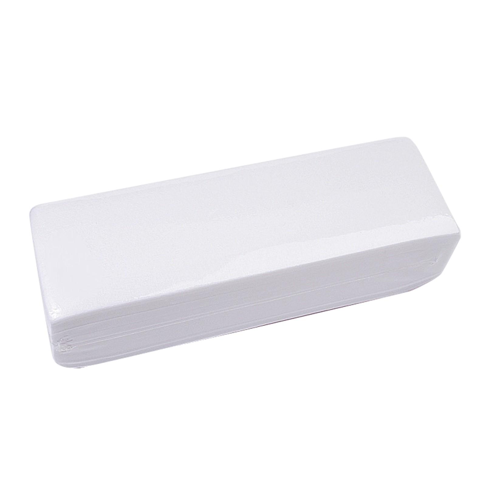 

Одноразовая косметическая бумага для удаления волос, 100 шт., утолщенная нетканая бумага для удаления волос, медовая восковая бумага, инструмент для удаления волос One Size белый