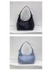 Bolsa de Ombro e Axila Feminina da Moda deste Ano em Estilo Coreano - Versátil Bolsa Dumpling de Mão para Outono/Inverno