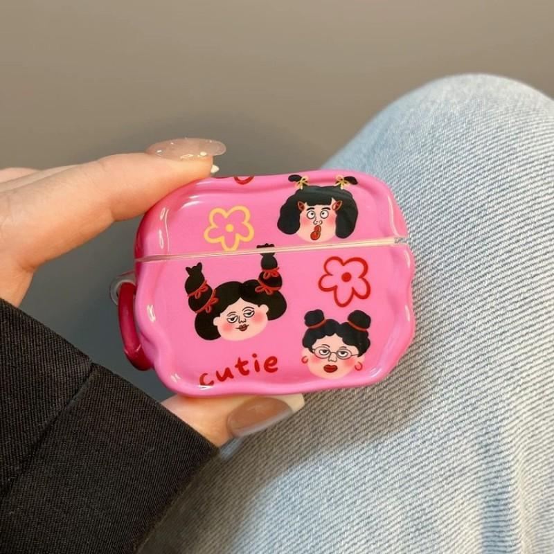 Bizarre Braid Girls Suitable Airpodspro3 Generation Earphone Cover Apple Bluetooth Protective Case 2/4 Soft Silicone New AirPods 3 Generation