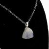 Stones and Minerals. Raw Moonstone Necklace. 14.19 Ct. Meetiyagoda, Sri Lanka.