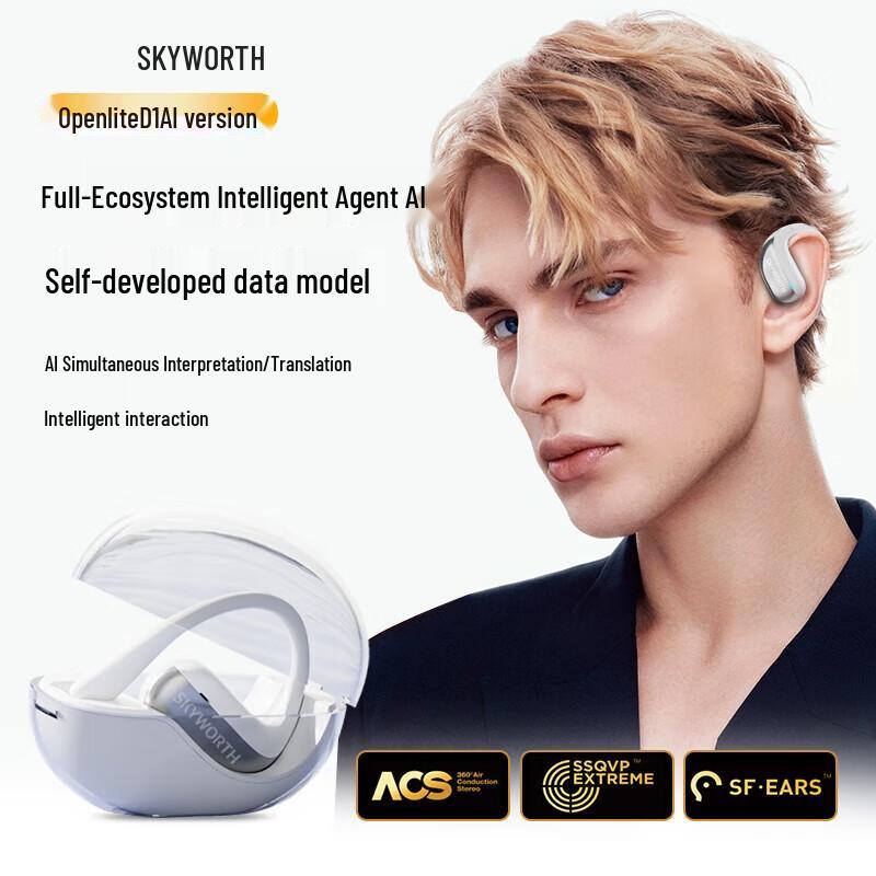Skyworth Open lite D1 Open-Ear Sport Bluetooth Headphones