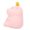 Hippo Night Light Cute Animal Night Lamp USB Rechargeable Silicone Tap Bedside Night Lamp for Home Bedroom
