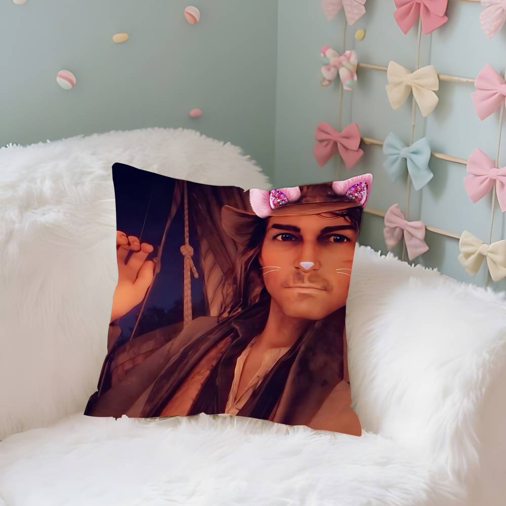 Game GRed Deads Redemption 2 Case Plush Fabric Soft Pillowcase Double Sided Print Cushion Cover Household Gifts