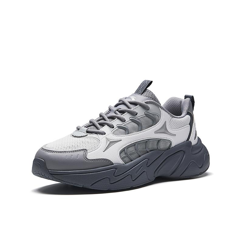 Anta Pulse Comfortable Versatile Fashionable Trendy Durable Breathable Low-Top Casual Shoes Men sneaker Gray 112628851-5