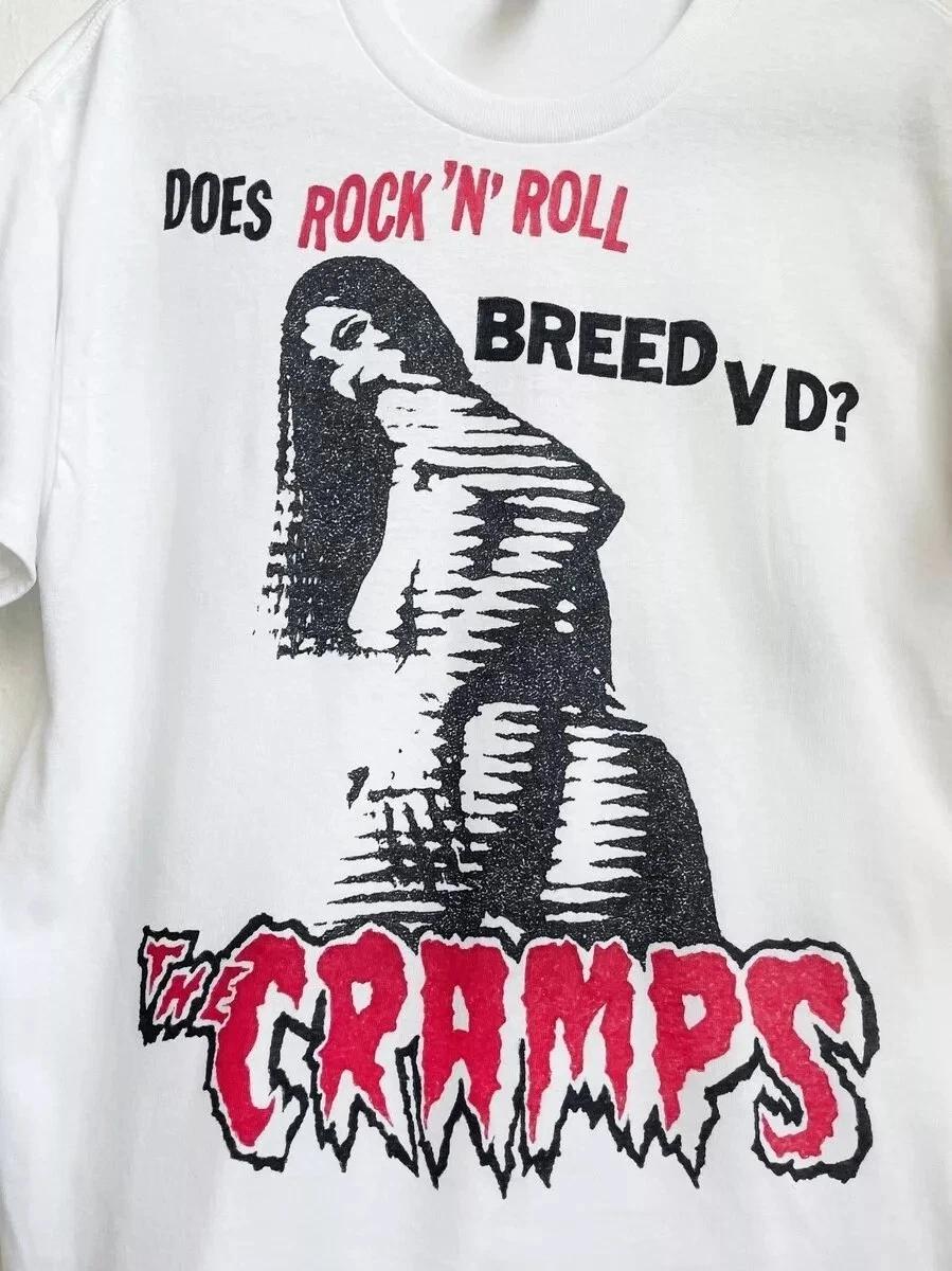 The Cramps Band Shirt,The Cramps Classic Style White T-shirt Unisex S-5XL XL