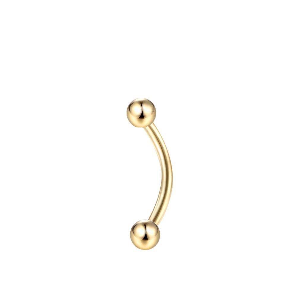 Lip Ring Fake Labret Piercing Barbell Lip Clip Cuff Non-piercing Eyebrow nail Zirconia Lip Clip