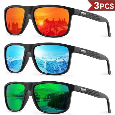 Fantasy Cool Classic Square Polarized Sunglasses Men Women Driving Fishing Luxury Brand Designer Glasses Driver's Eyewear UV400