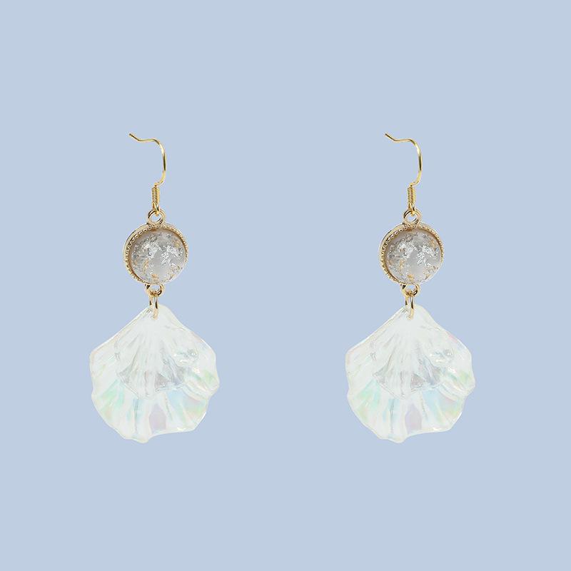 Minimalist Seashell Clip-On Earrings: French Retro Design, No Piercing Needed