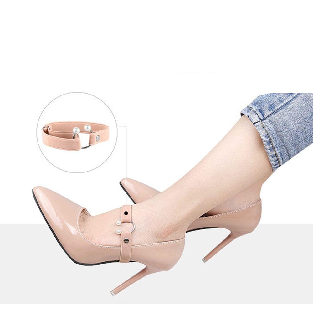 Shoe Belt Shoe Accessories Anti-skid Elastic Shoe Strap Shoes Band High Heels Holding Shoelace