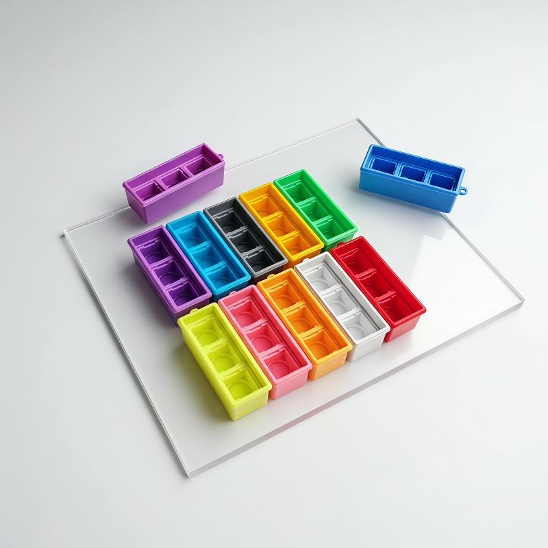 Mechanical Keyboard Keyswitch Tester Base 2/3/4-Slot Holder For Key Feel Comparison, Desk Display And Collection Use Keyboard