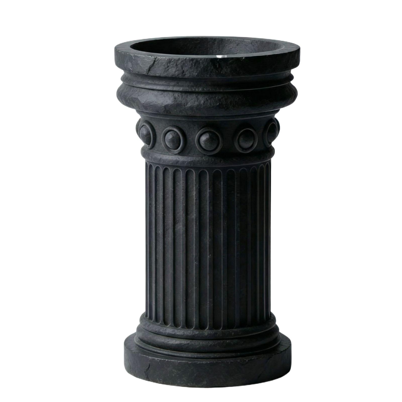 

3D Printed Art Vases Are A Great Choice For Gifts And Flower Arrangements. чёрный