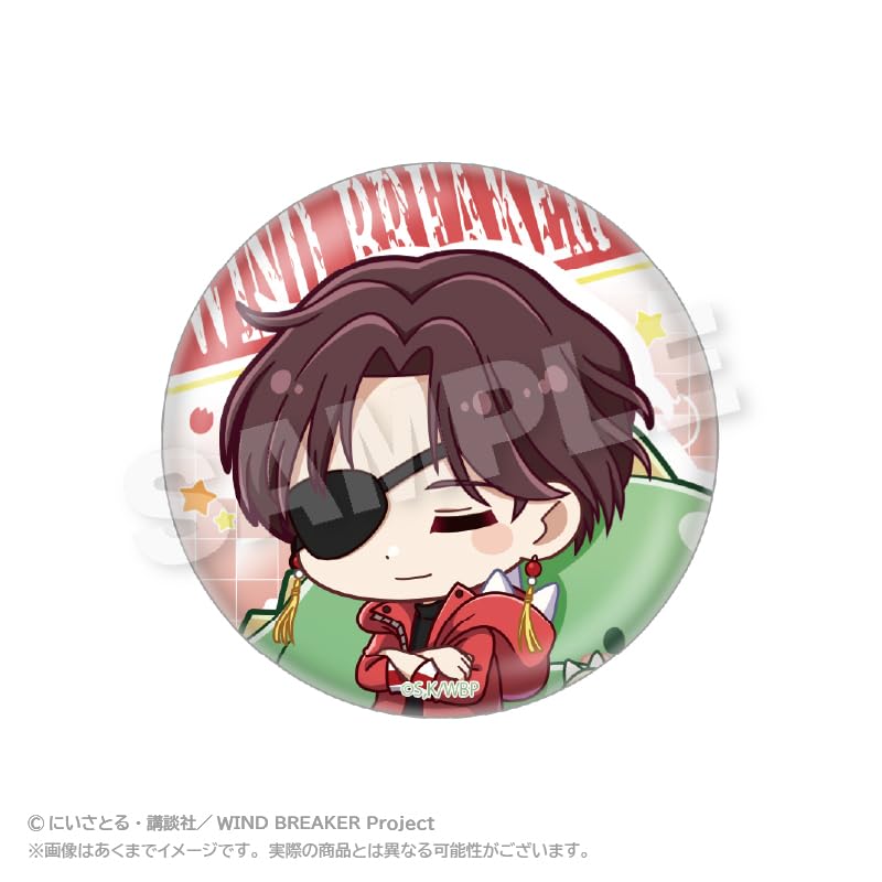 WIND BREAKER Trading Can Badge Gyaokore Box Ver. 8-piece