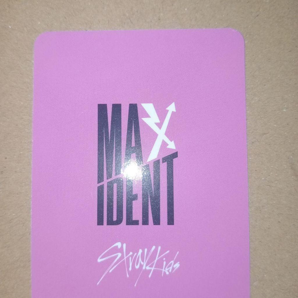 [USED] StrayKids Han Trading Card Sanoku Maxident Public Recording 1st Round