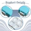 Pool Chalk Holder Billiard Case Practical Portable Compact Multifunctional Storage Box
