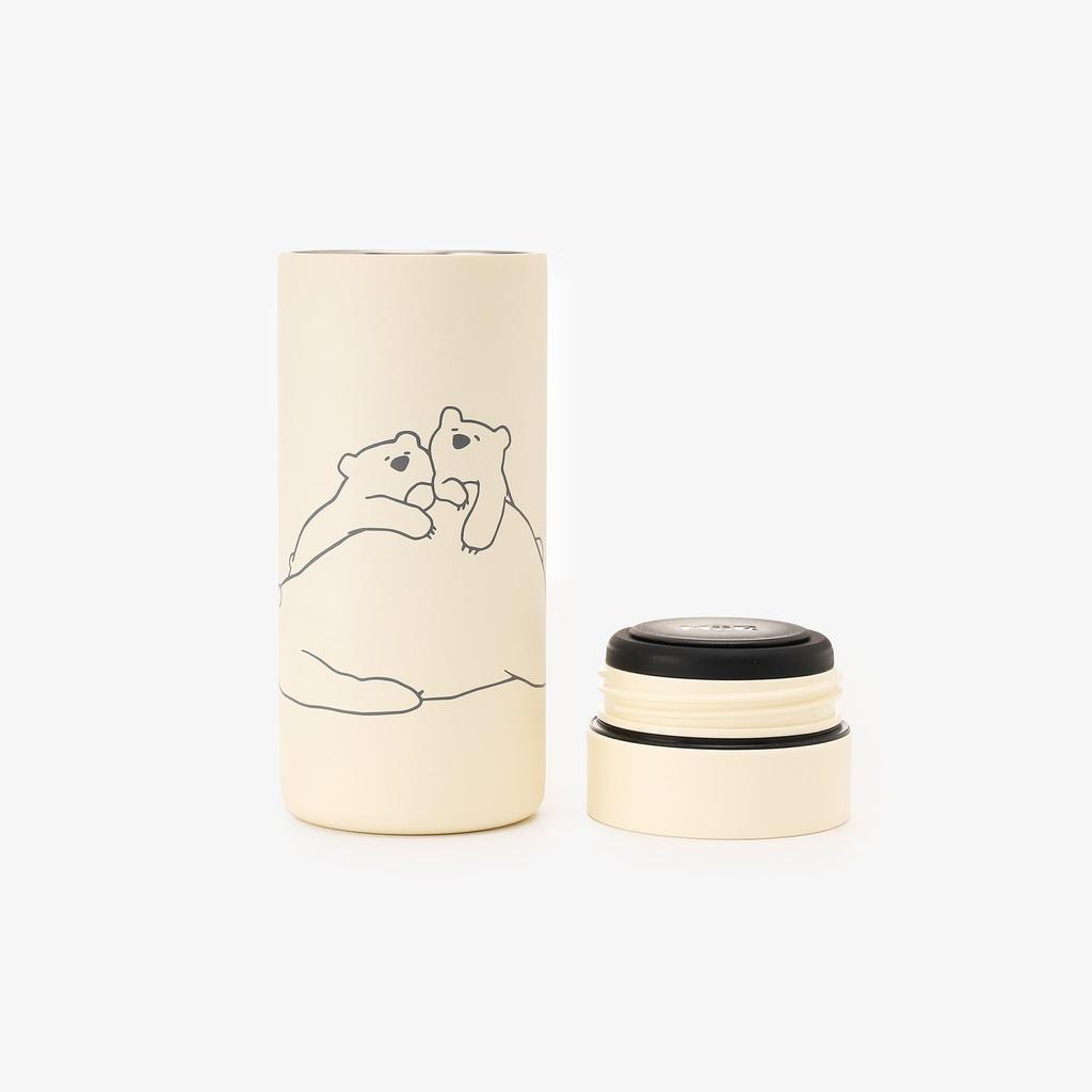 Tea AfternoonTea LIVING Water Bottle JL63 360 Ivory [Afternoon Living] Bottle/Mug Traveler/354ml/lMiiR