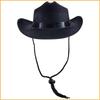 Kreativer Cosplay Cowboyhut Der West-Typ Hut mit großer Krempe Fahrradmaske Cowboy Jazz-Accessoires für erwachsene Männer und Frauen