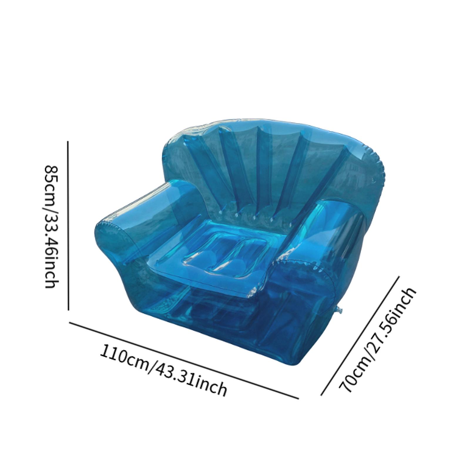 Надувной диван Удобный надувной диван для кемпинга Надувной воздушный шезлонг-диван для детей Кемпинг Путешествия Отдых на природе