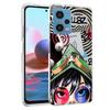 Gorillaz Anime Phone Case For Redmi Note 13 12 14 15 Pro Plus 13R 11 11T 11E 11S 10 Pro 10S 9 9S Cover Cell Clear TPU Capa Cases
