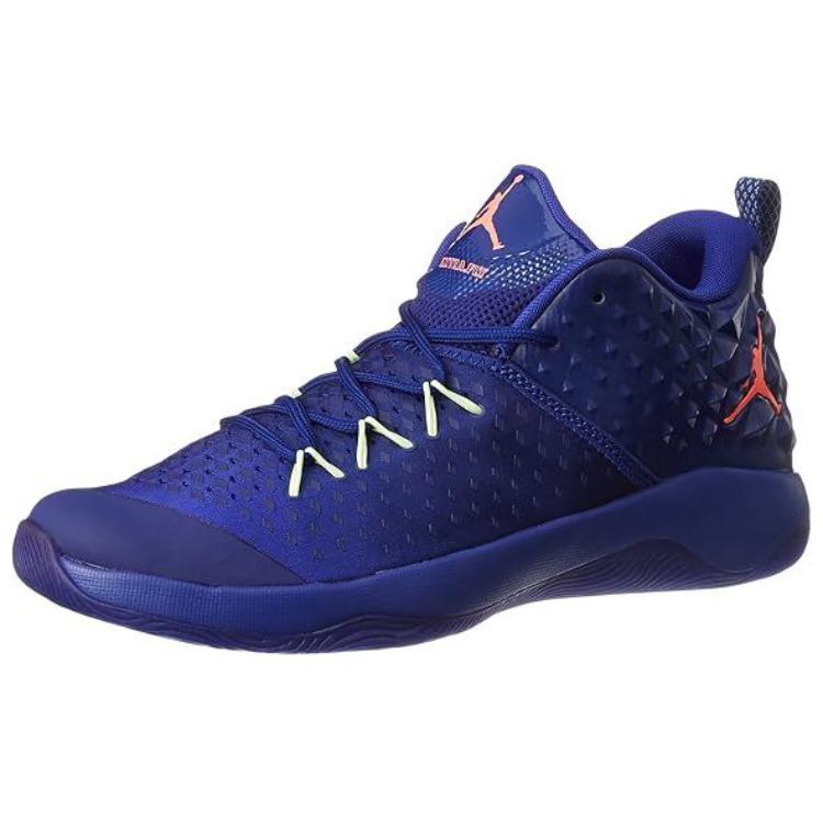 Jordan Extra Fly Slip Resistant Abrasion Resistant Low top Basketball Shoes Men's Blue 854551-417
