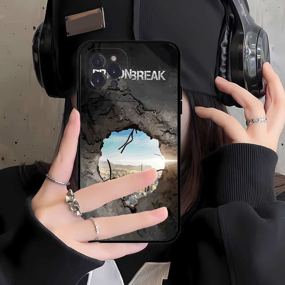 Film P-Prison Breaks Telefoonhoesje Voor IPhone 16 15 14 11 12 13 Mini Pro XS Max Cover 6 7 8 Plus X Funda Shell