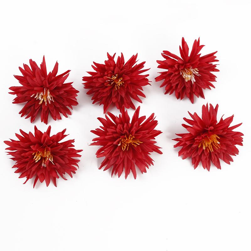 Chrysanthemum Silk Flowers for DIY Wreaths, Corsages, Hanfu Headwear, and Hair Accessories.