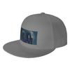 Fashion Cityscape Flat Brim Sun Hat  Outdoor Sharp Visors