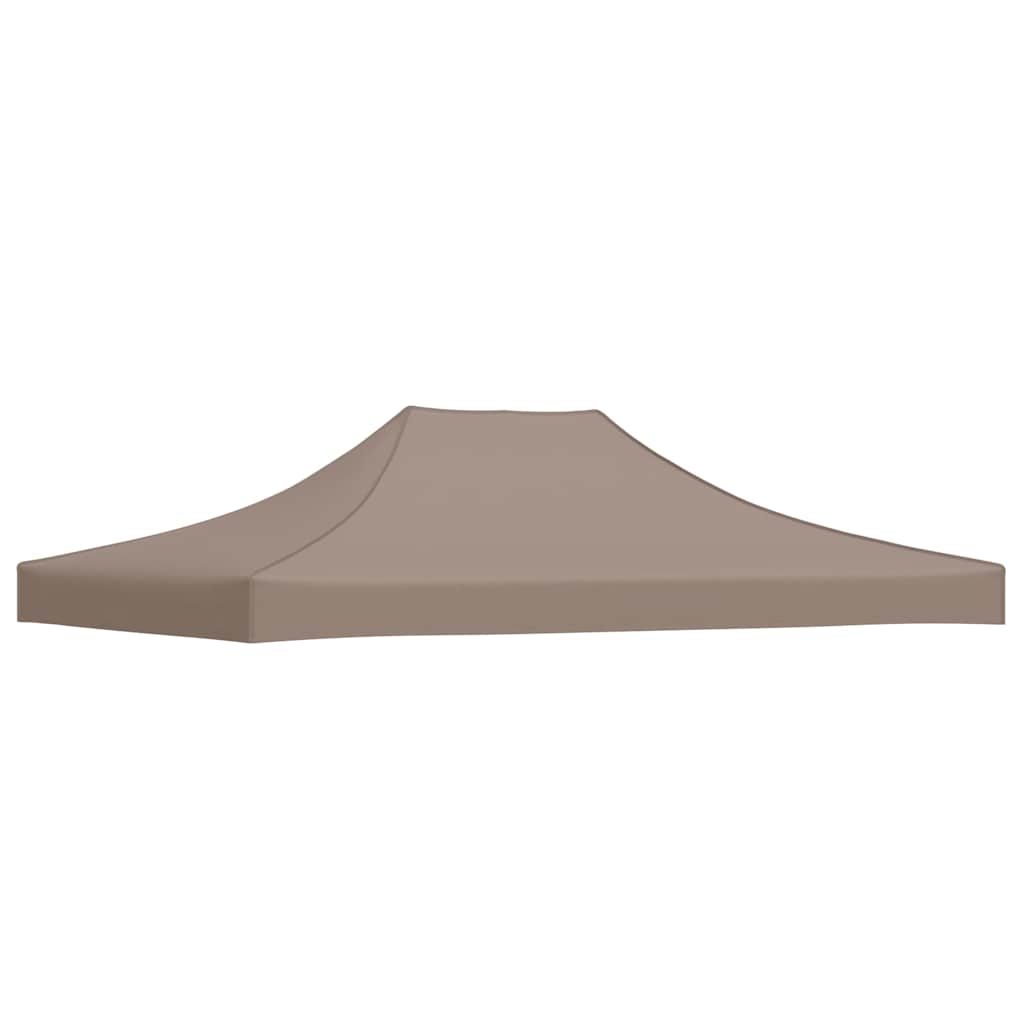 Partyzelt Dach 4x3 m Taupe 270 g m²