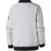 Adidas Stand Collar Zipper Casual Jacket Women Jacket White DW5726