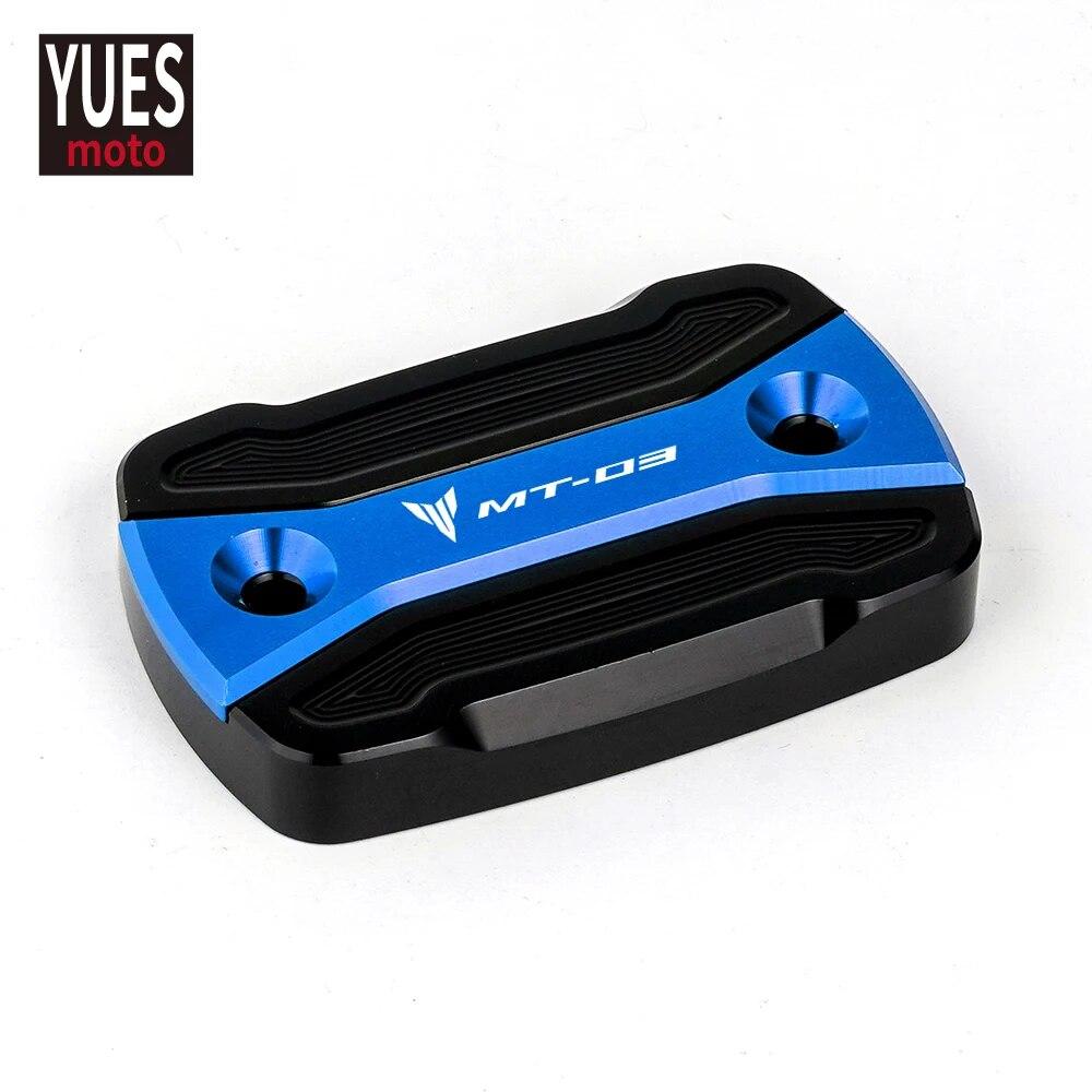 Motorcycle Accessories Front Rear Brake Fluid Reservoir Cap Cover For YAMAHA MT03 MT-03 Mt03 2015-   2018 2017 2016